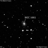 NGC 1661 - галактика. Описание NGC 1661:, Галактика в созвездии Орион