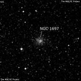 NGC 1697 - рассеянное скопление звёзд. Описание NGC 1697:, Шаровое скопление в созвездии Золотая Рыба