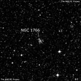 NGC 1766 - рассеянное скопление звёзд. Описание NGC 1766:, Рассеянное скопление в созвездии Столовая Гора