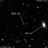NGC 18 - две звезды. Описание NGC 18:, Двойная звезда в созвездии Пегас