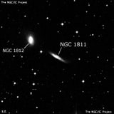 NGC 1811 - спиральная галактика. Описание NGC 1811:, Галактика в созвездии Голубь