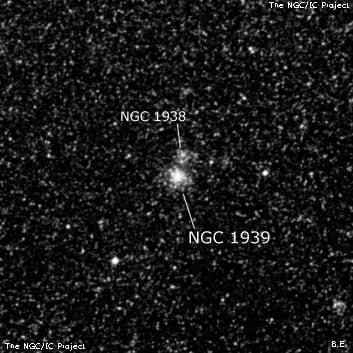 NGC 1939 - шаровое скопление звёзд. Описание NGC 1939:, Шаровое скопление в созвездии Столовая Гора