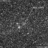 NGC 1969 - рассеянное скопление звёзд. Описание NGC 1969:, Рассеянное скопление в созвездии Золотая Рыба