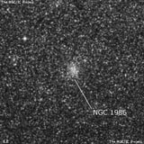 NGC 1986 - рассеянное скопление звёзд. Описание NGC 1986:, Шаровое скопление в созвездии Столовая Гора