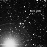 NGC 1988 - одиночная звезда. Описание NGC 1988:, Двойная звезда в созвездии Телец