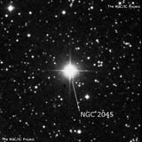 NGC 2045 - одиночная звезда. Описание NGC 2045:, Двойная звезда в созвездии Телец