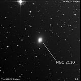 NGC 2110 - галактика. Описание NGC 2110:, Галактика в созвездии Орион