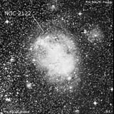 NGC 2122 - рассеянное скопление звёзд. Описание NGC 2122:, Комплекс туманностей в созвездии Столовая Гора