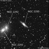 NGC 2295 - галактика. Описание NGC 2295:, Галактика в созвездии Большой Пес