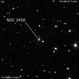 NGC 2458 - галактика. Описание NGC 2458:, Галактика в созвездии Рысь