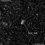 NGC 248 - туманность. Описание NGC 248:, Комплекс туманностей в созвездии Тукан