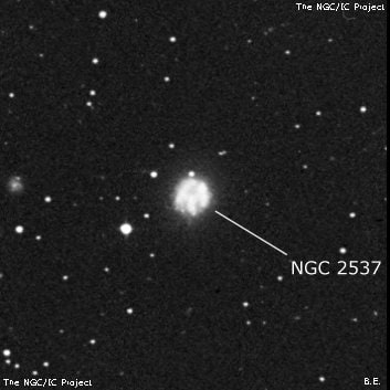 NGC 2537 - спиральная галактика с баром. Описание NGC 2537:, Галактика в созвездии Рысь