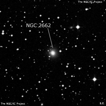 NGC 2662 - эллиптическая галактика. Описание NGC 2662:, Галактика в созвездии Гидра