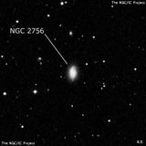 NGC 2756 - спиральная галактика. Описание NGC 2756:, Галактика в созвездии Большая Медведица