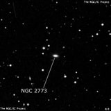 NGC 2773 - галактика. Описание NGC 2773:, Галактика в созвездии Рак