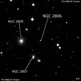 NGC 2806 - одиночная звезда. Описание NGC 2806:, Двойная звезда в созвездии Рак