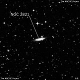 NGC 2821 - галактика. Описание NGC 2821:, Галактика в созвездии Компас