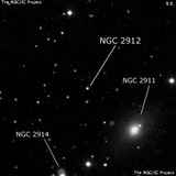 NGC 2912 - одиночная звезда. Описание NGC 2912:, Двойная звезда в созвездии Лев