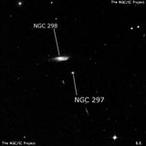 NGC 297 - эллиптическая галактика. Описание NGC 297:, Галактика в созвездии Кит