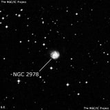 NGC 2978 - галактика. Описание NGC 2978:, Галактика в созвездии Секстант