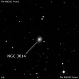 NGC 3014 - галактика. Описание NGC 3014:, Галактика в созвездии Секстант