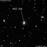NGC 304 - галактика. Описание NGC 304:, Галактика в созвездии Андромеда