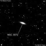 NGC 3072 - линзовидная галактика. Описание NGC 3072:, Галактика в созвездии Гидра