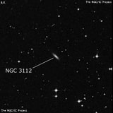 NGC 3112 - галактика. Описание NGC 3112:, Галактика в созвездии Гидра