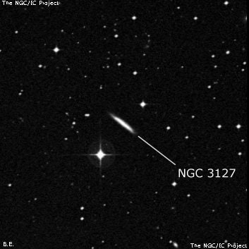 NGC 3127 - спиральная галактика. Описание NGC 3127:, Галактика в созвездии Гидра