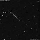 NGC 3170 - две звезды. Описание NGC 3170:, Двойная звезда в созвездии Большая Медведица