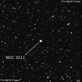 NGC 3211 - планетарная туманность. Описание NGC 3211:, Планетарная туманность в созвездии Киль