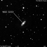 NGC 3233 - спиральная галактика с баром. Описание NGC 3233:, Галактика в созвездии Гидра
