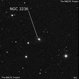 NGC 3236 - галактика. Описание NGC 3236:, Галактика в созвездии Большая Медведица