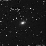 NGC 3302 - линзовидная галактика. Описание NGC 3302:, Галактика в созвездии Насос