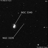 NGC 3339 - одиночная звезда. Описание NGC 3339:, Двойная звезда в созвездии Секстант