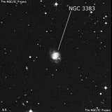 NGC 3383 - спиральная галактика с баром. Описание NGC 3383:, Галактика в созвездии Гидра
