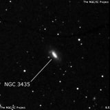 NGC 3435 - спиральная галактика. Описание NGC 3435:, Галактика в созвездии Большая Медведица
