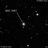 NGC 3467 - линзовидная галактика. Описание NGC 3467:, Галактика в созвездии Лев
