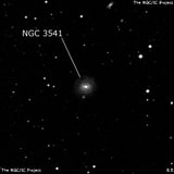NGC 3541 - галактика. Описание NGC 3541:, Галактика в созвездии Чаша