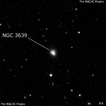 NGC 3639 - галактика. Описание NGC 3639:, Галактика в созвездии Лев