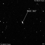 NGC 367 - линзовидная галактика. Описание NGC 367:, Галактика в созвездии Кит