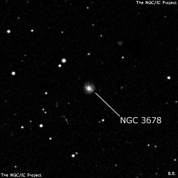 NGC 3678 - галактика. Описание NGC 3678:, Галактика в созвездии Лев