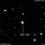 NGC 369 - спиральная галактика с баром. Описание NGC 369:, Галактика в созвездии Кит