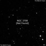 NGC 3708 - по указанным Генри Дрейером координатам, объект повторно не найден; . Описание NGC 3708:, Объект глубокого космоса в созвездии Лев
