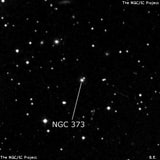 NGC 373 - эллиптическая галактика. Описание NGC 373:, Галактика в созвездии Рыбы
