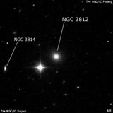 NGC 3812 - эллиптическая галактика. Описание NGC 3812:, Галактика в созвездии Лев