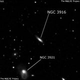 NGC 3916 - спиральная галактика. Описание NGC 3916:, Галактика в созвездии Большая Медведица