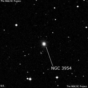NGC 3954 - галактика. Описание NGC 3954:, Галактика в созвездии Лев