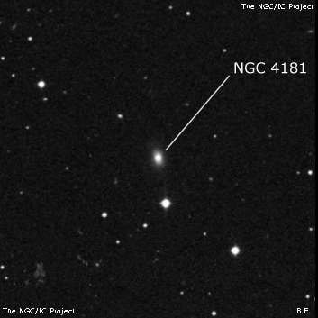 NGC 4181 - галактика. Описание NGC 4181:, Галактика в созвездии Большая Медведица