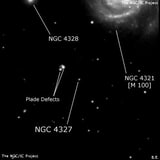 NGC 4327 - одиночная звезда. Описание NGC 4327:, Двойная звезда в созвездии Волосы Вероники